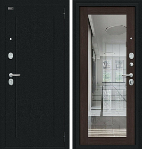 Товар Дверь Флэш Букле черное/Wenge Veralinga BR4239